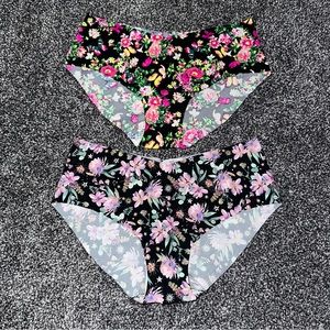 Victoria Secret No-Show Hiphugger Panties set of 6 size large